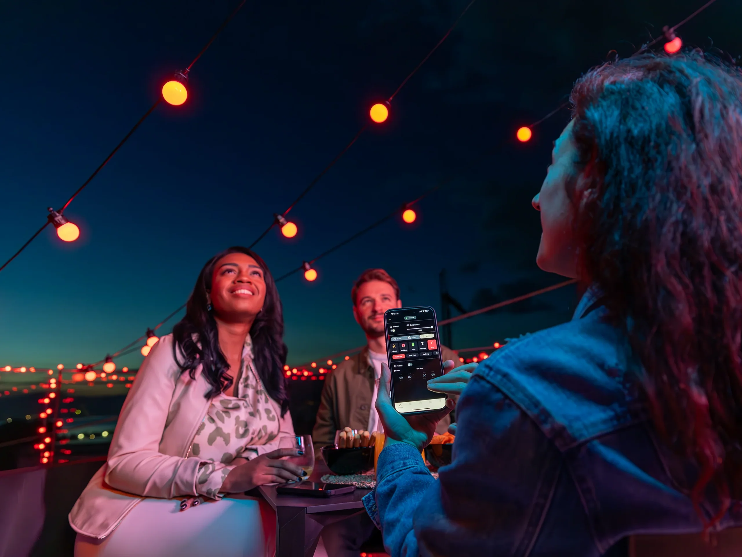 Twinkly™ Pametne lučke Festoon Lights - Začetni paket+razširitveni paket (40 lučk) - slika 12