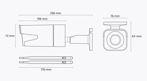 Reolink varnostna kamera RLC-511W