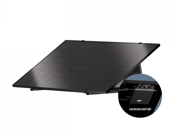 Enostaven pop-up solarni sistem-črn